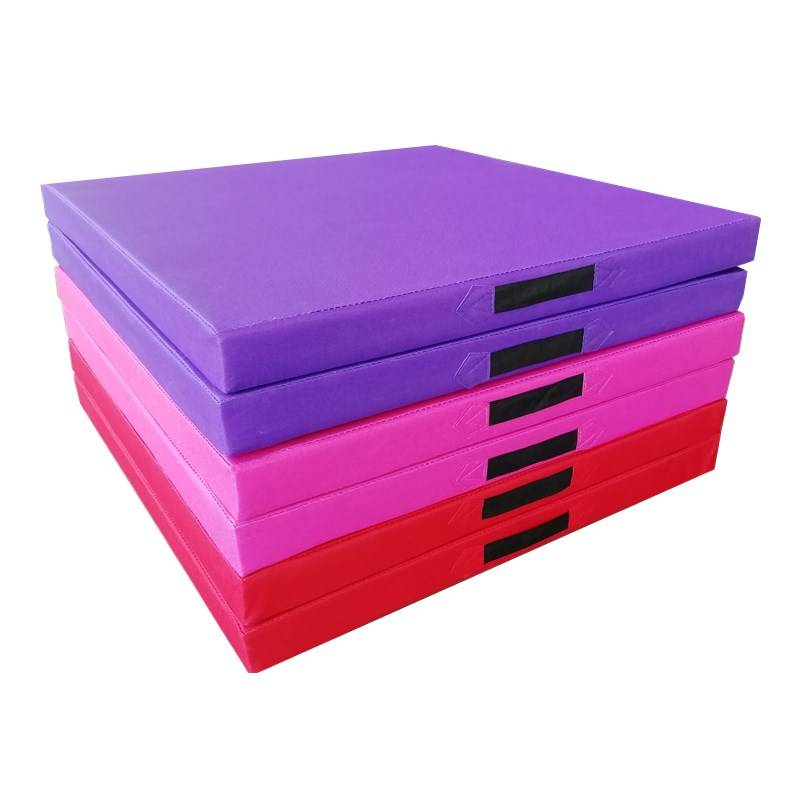 Children's practice cushion anti -slip and thickened girl dance upside down cushion sports training empty folding gymnastics cushion