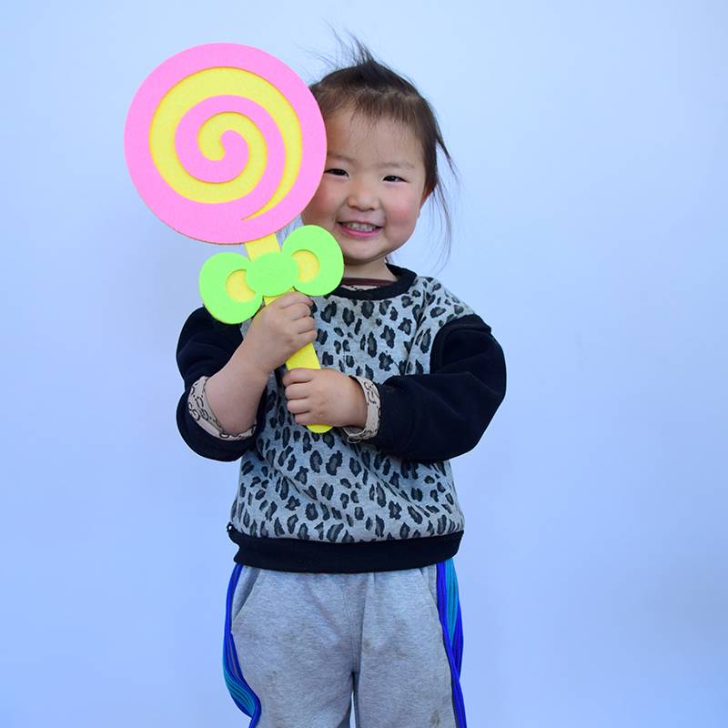 18CM PINK LOLLIPOP