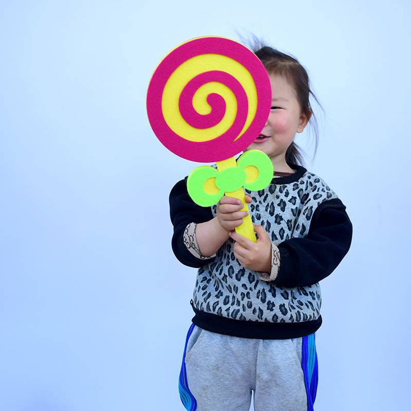 18CM-RED LOLLIPOP