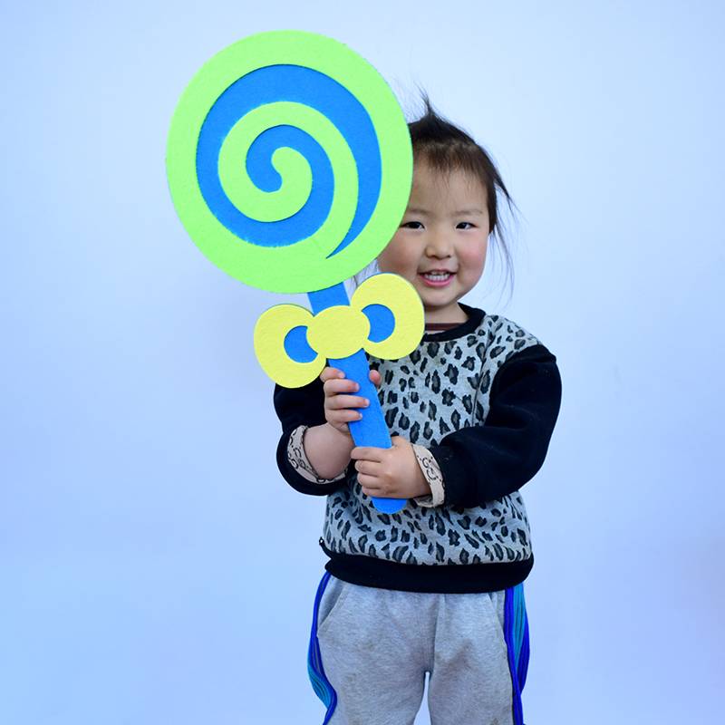 22CM GREEN LOLLIPOP