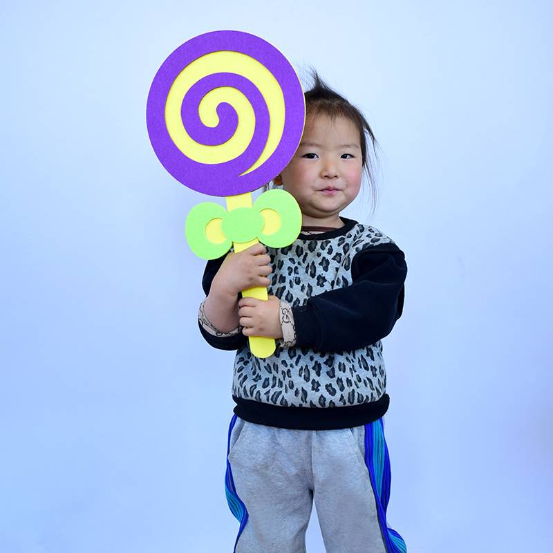 22CM PURPLE LOLLIPOP