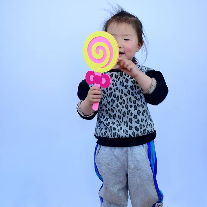 13CM YELLOW LOLLIPOP