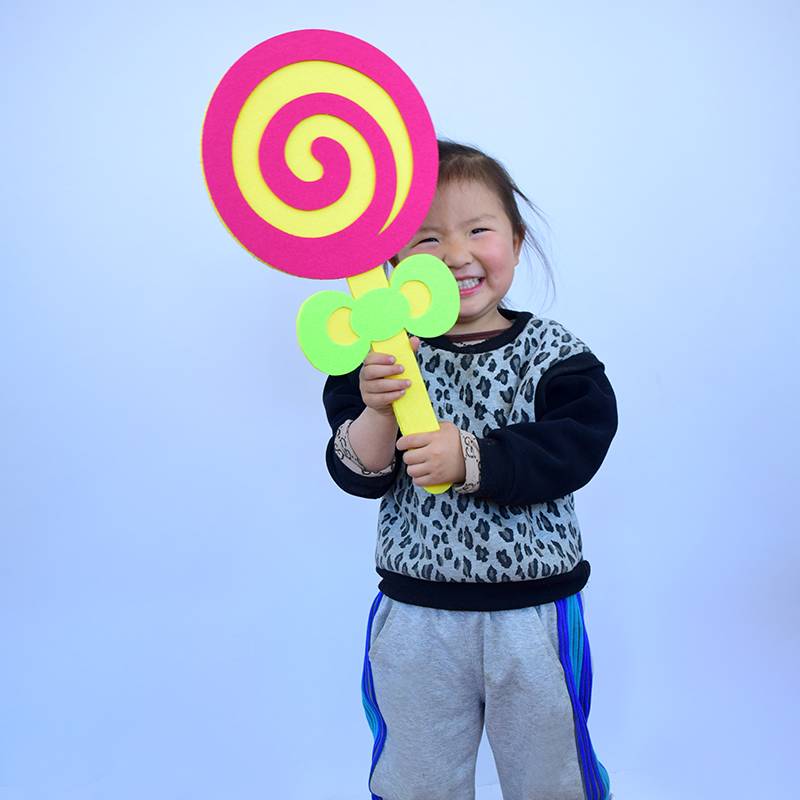 22CM-RED LOLLIPOP