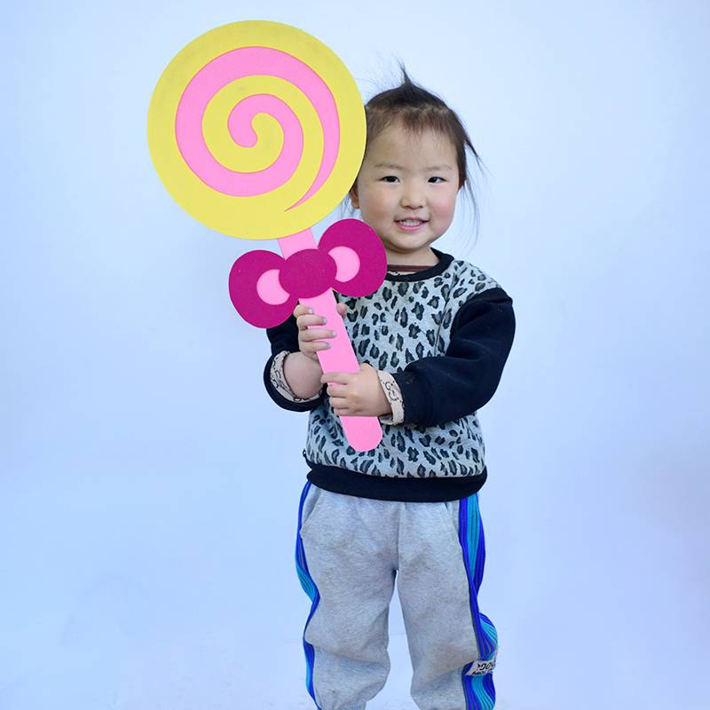 27CM YELLOW LOLLIPOP