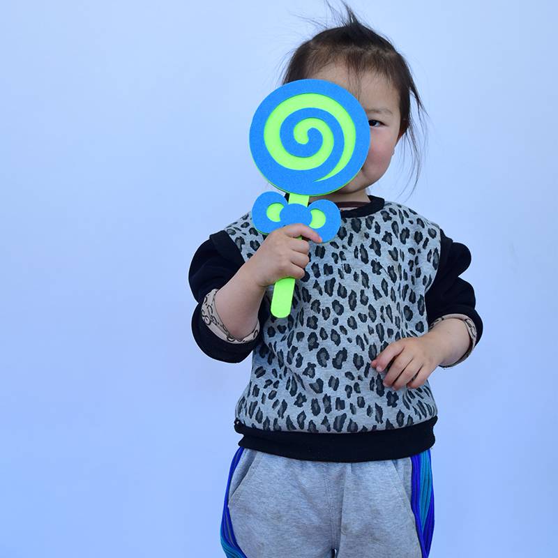 13CM BLUE LOLLIPOP