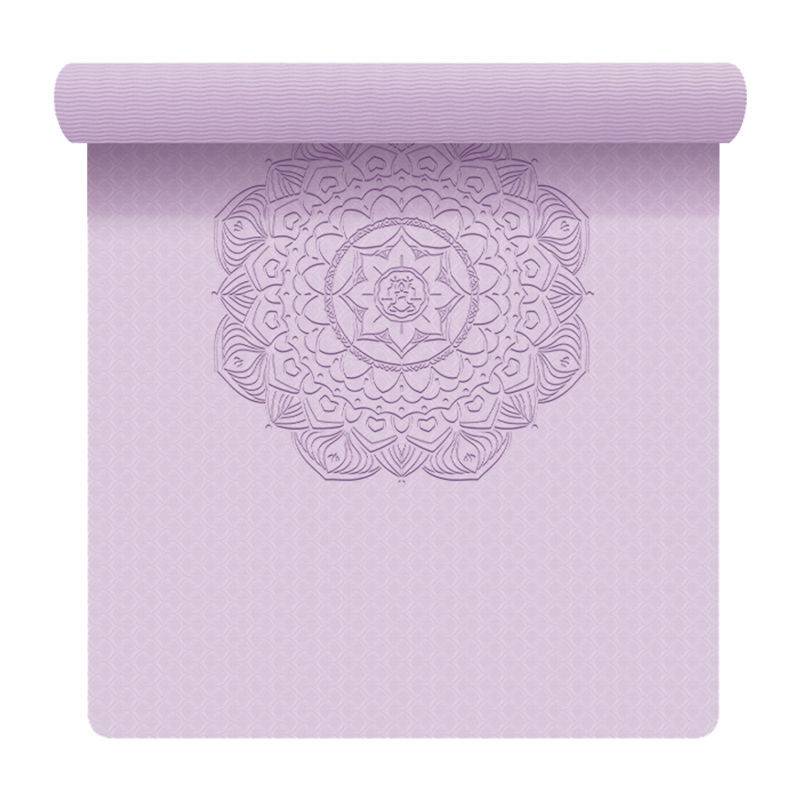 Girls extend and widen the fitness dance floor pad cross -border children's anti -slip practice pad house TPE double yoga mat