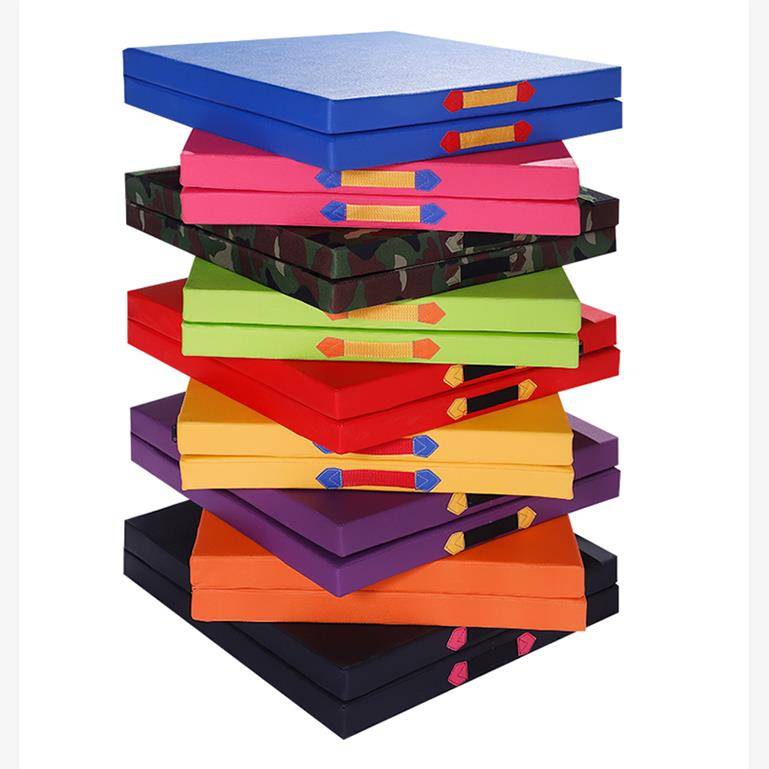 Separate cushion Students Special Gymnastics Pad Student Gymnastics Pad Silent Folding Sponge Cushion Dance Cushion Children's Putting Put in Children