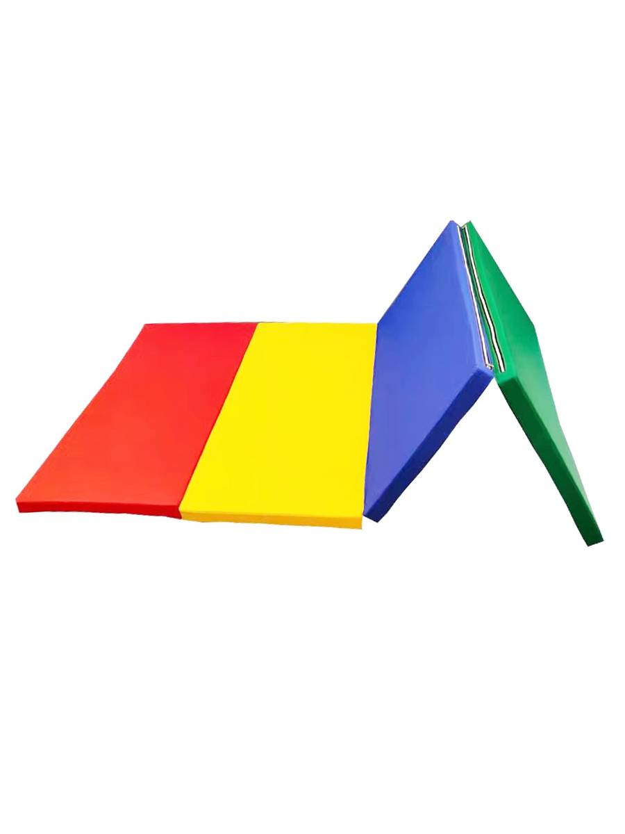 Gymnastics matte training dance dance folding pads Children's children crawling multi -color 30 % off 50 % off rainbow pads