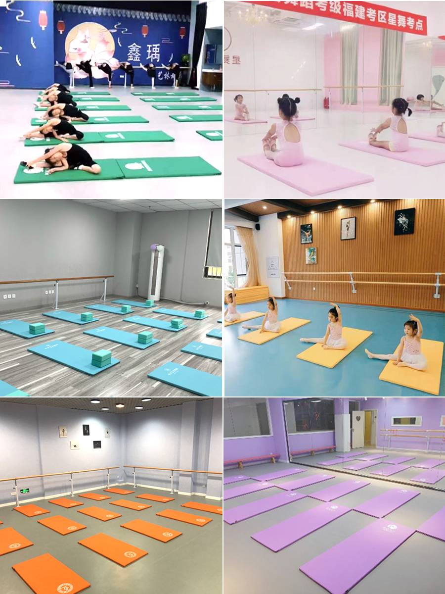 Dance pads Children's practice cushion can customize thickened leather gymnastics cushion Chinese dance skills air flip special pads