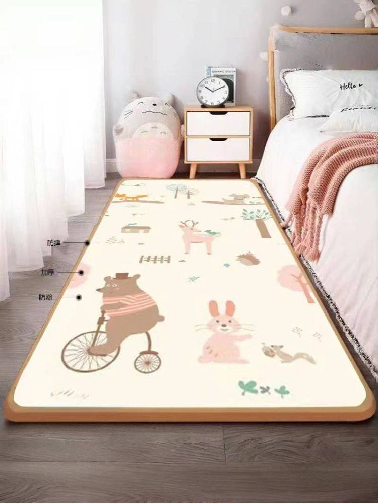 Children's anti -drop pads thickened baby's mattress cushion floor -living room crawling cushion non -toxic, odorless anti -drop -free non -formaldehyde