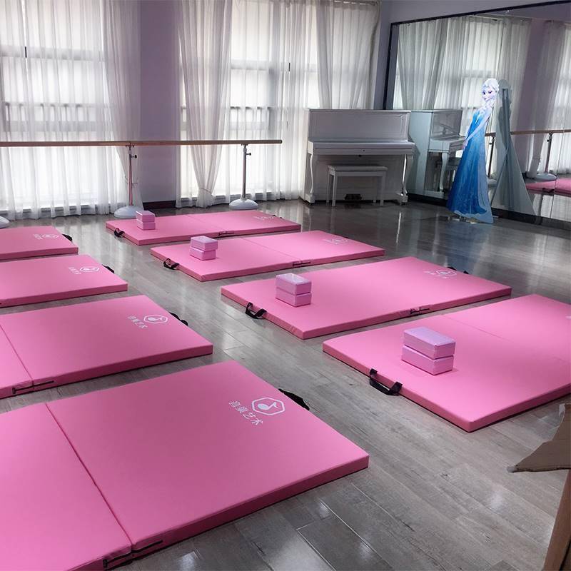 Dance cushion practice cushion leather female folding skills children's basic skills auxiliary tool thickened gymnastics pads