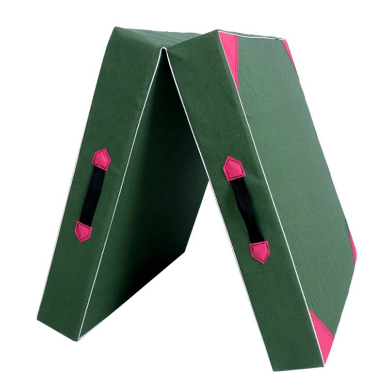 Folding gymnastics pads up lying up cushion Student students in the middle school entrance examination children's practice exercise sponge padflip sports training mat