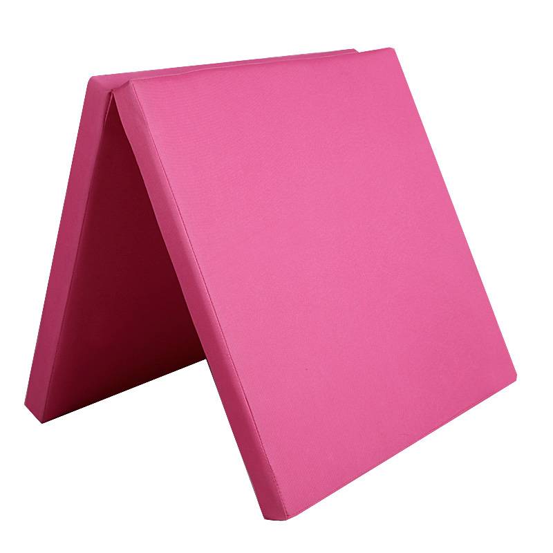Dancing mats for girls with scooting skills and a thick folding of gymnastic mats