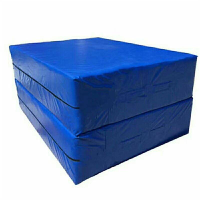 Sports pads outer jacket lying down folding canvas jacket yoga pads in the gymnastics cushion Oxford PU jacket