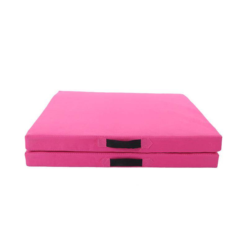 Direct selling yoga cushion folding sponge training thickened canvas body cushion children's dance practice dance pad
