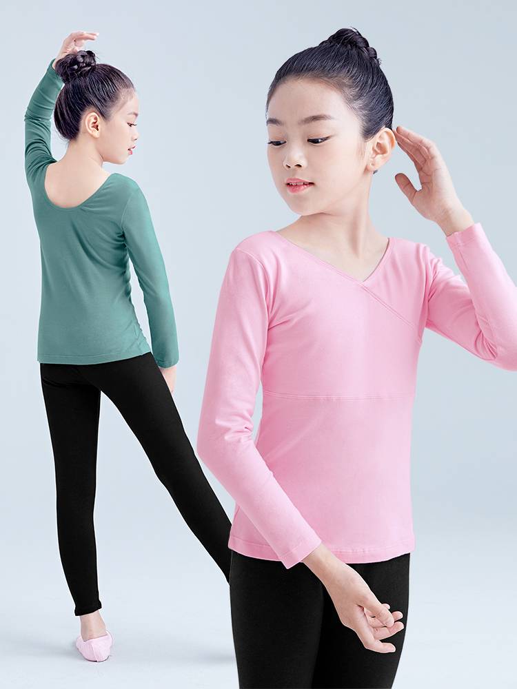 Children's dance dress suit for girls in Chinese dance dress, summer dress and art and gymnastics