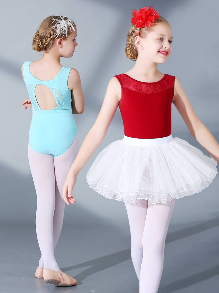 Children's dance dress girls dance dress ensembles, Chinese gymnasium dancers in summer
