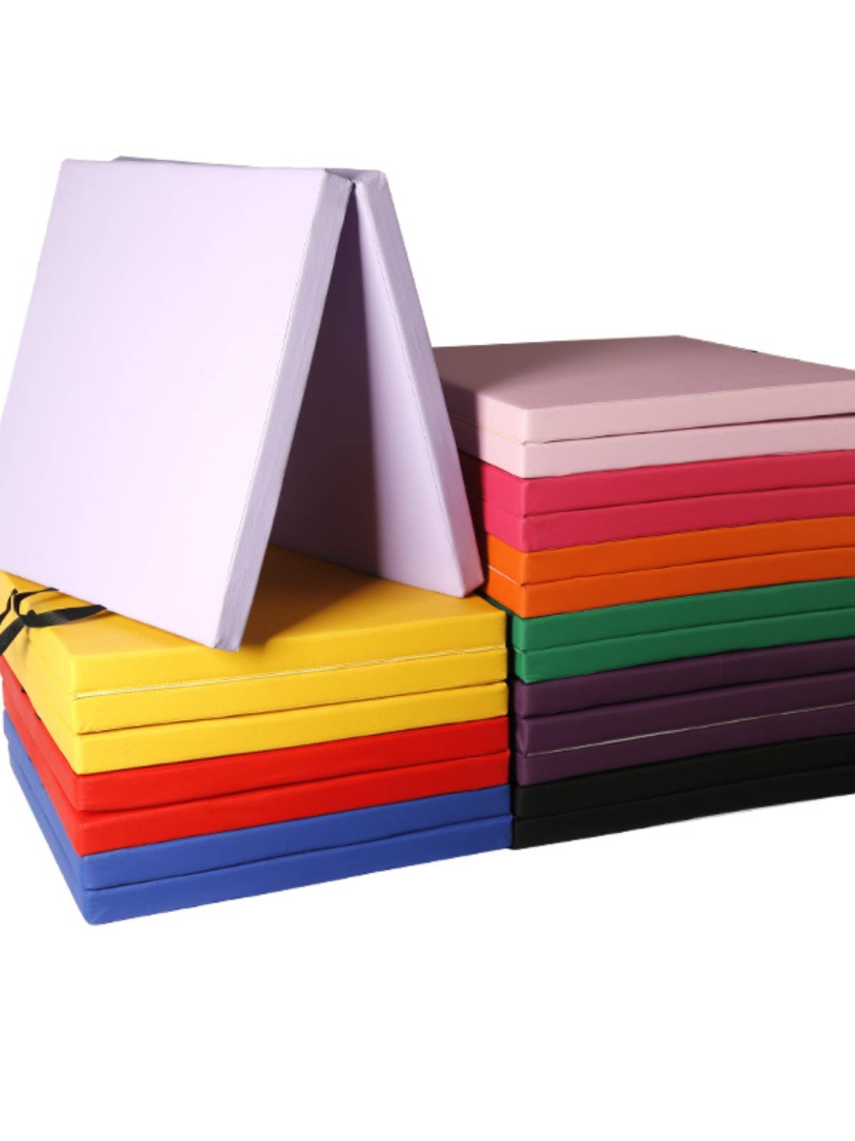 Starting up in a cushion Folding Student High School Entrance Examination Sports Cushion Home Children's Dance Training Pearl Sponge Pad