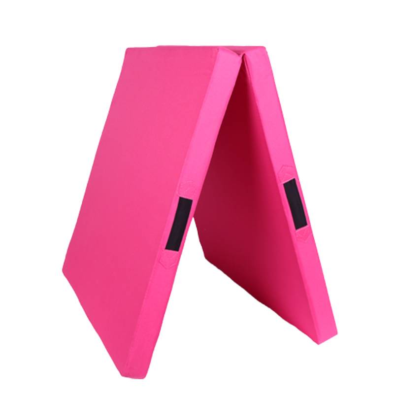 Folding gymnastics pads over the sponge pad up and lies on the cushion high bomb high bombing children's dance and primary school students after anti -sliding pads