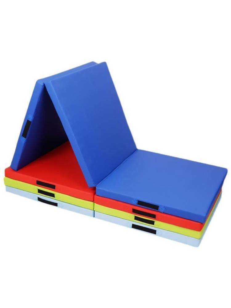 Student dance thickened exercise gymnastics pads Children's empty dance folding cushion upper lying on home training mat