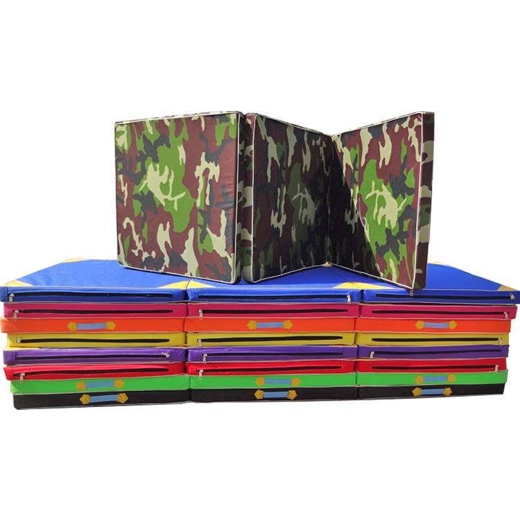 Three -fold dance cushion gymnastics pad sponge pad children's dance training training pads up lyric cushion sports pad