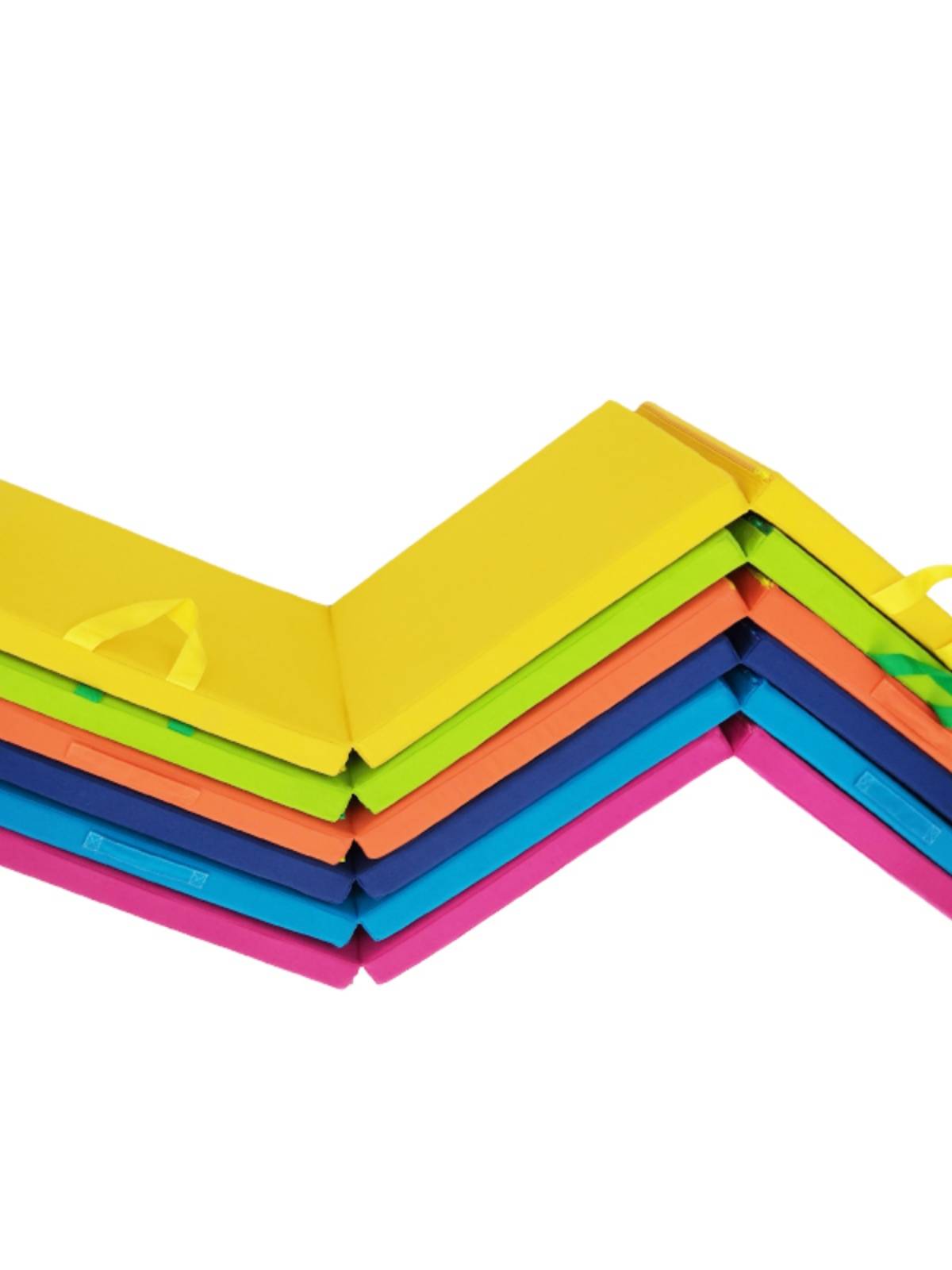 Three folding leather dance mats Children training training home thickened air over turning gymnastics