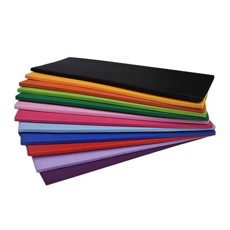 Leather dance pad practice pad girl dance dance cushion home folding dance gymnastics cushion upper lying up cushion fitness cushion