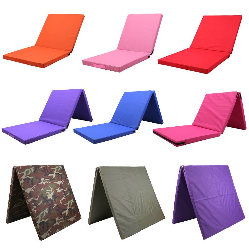 The middle school entrance examination is lying on the supine cushion yoga cushion folding cushion students, children's sports auxiliary gymnastics equipment
