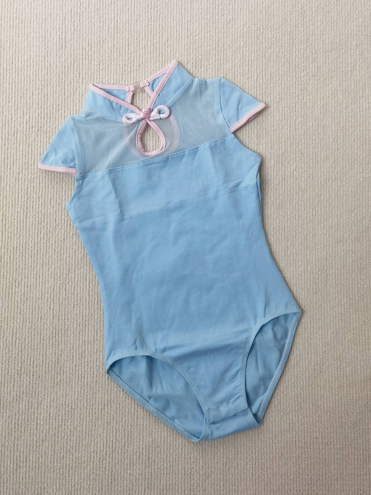 Children Chinese short-sleeve national ballet and gymnastics performance dance skirts and mail