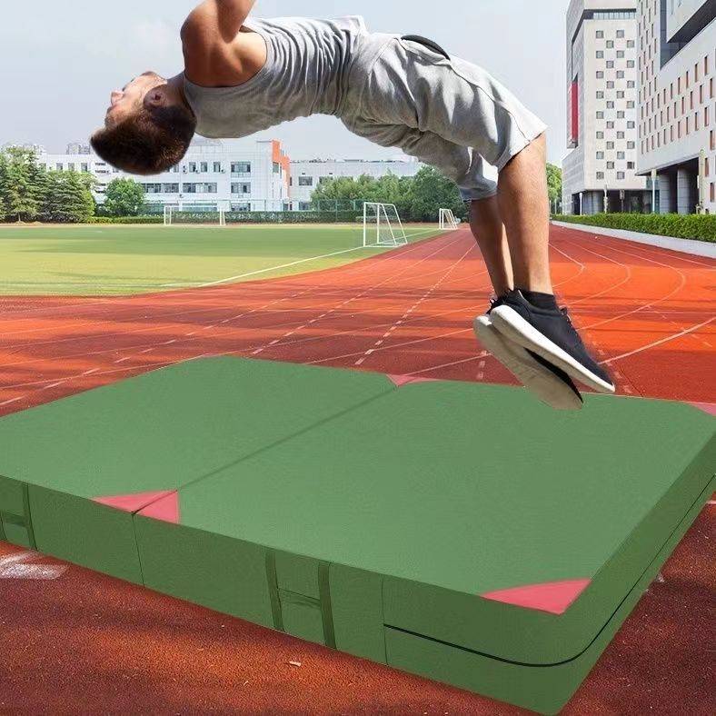 Starting up in a cushion, folding the cotton pad Student Sports Entrance Exam Sports Fuck Children's Home Dance Training Putting Put