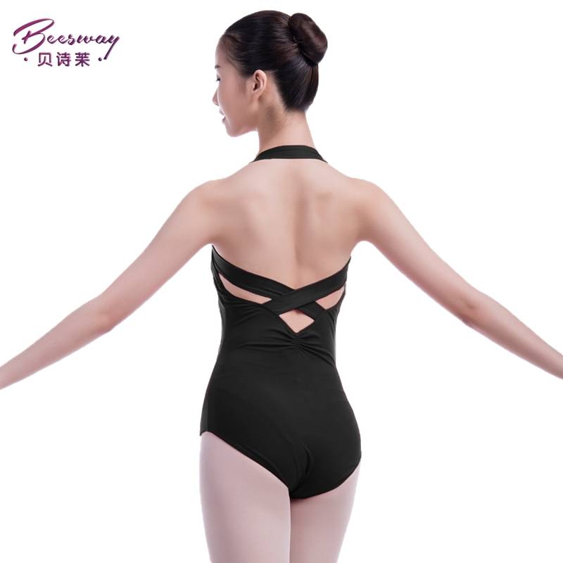 black laced choreographer ballerina barlet leotard