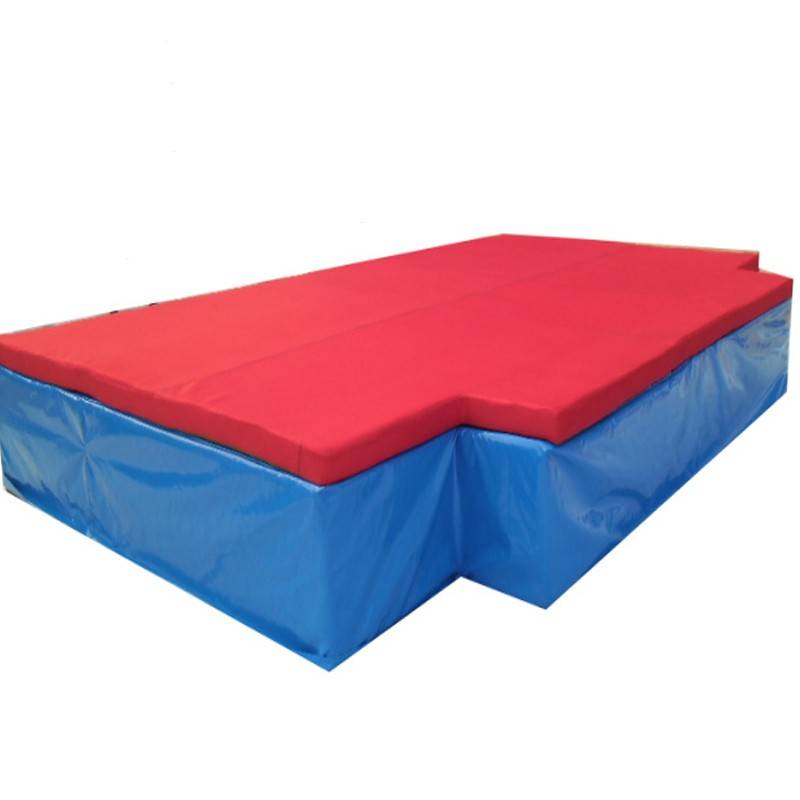 Back -to -high jumping pad school competition thickened large gymnastics blasting pad support rod jumping sponge bag