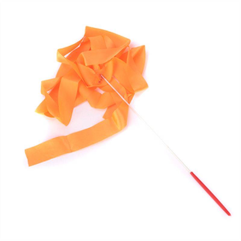 Art gymnastics 4-metre-coloured dance troupe dancing wiring children's toys floating around with 2-metre color belts