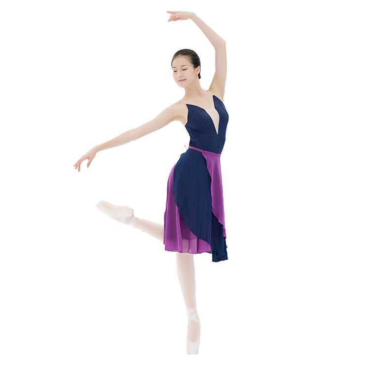 Ballet dance dress, dance dress, choreographer dress, one-by-one knot dress, gymnastics suit