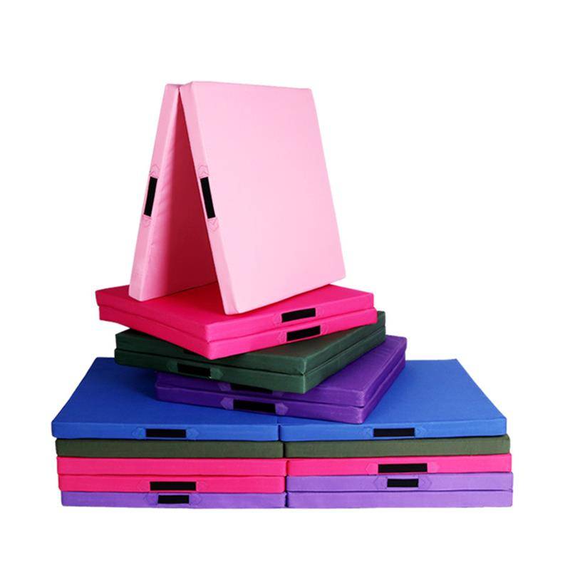 Start up in the supine cushion jumping sports training dance practice folding student middle school entrance examination sponge children's gymnastics