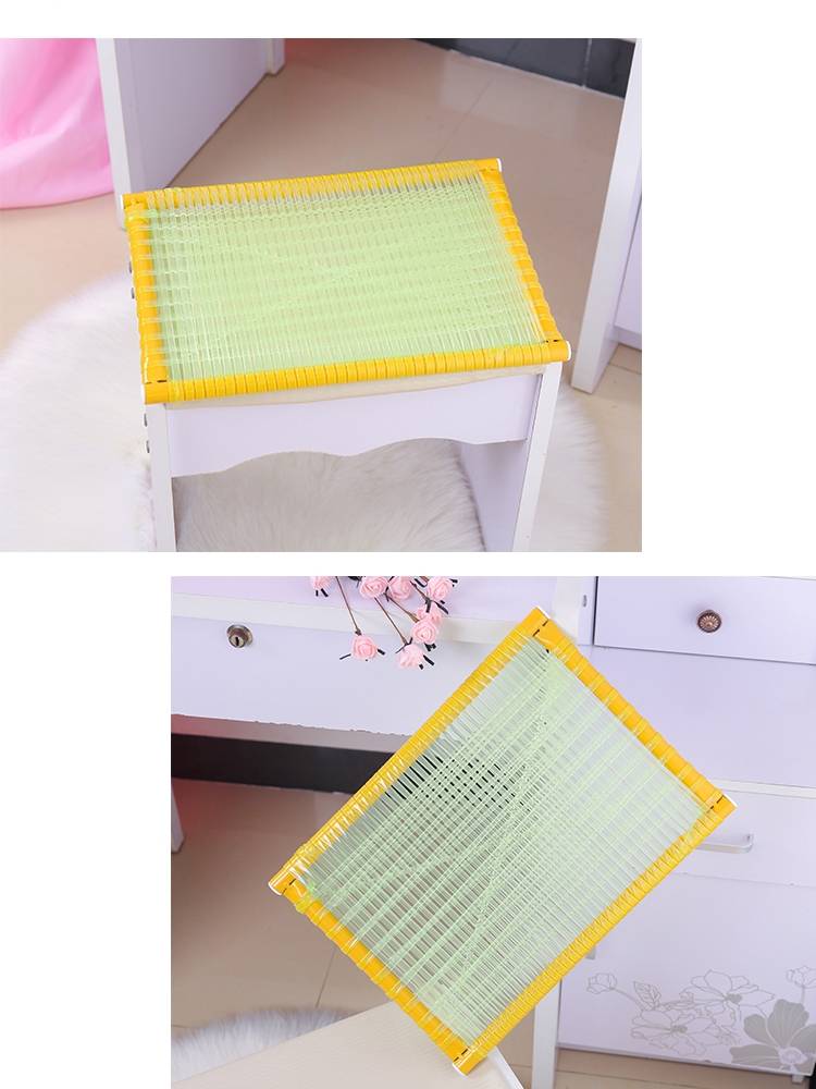 Employees of clothing factory cushion breathable stools radiator chair Student seat mats summer Liangtian glue tube health ass solid wood