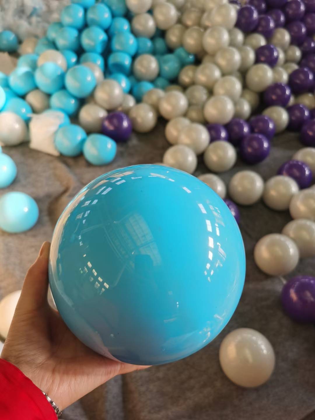 Light blue 18 cm