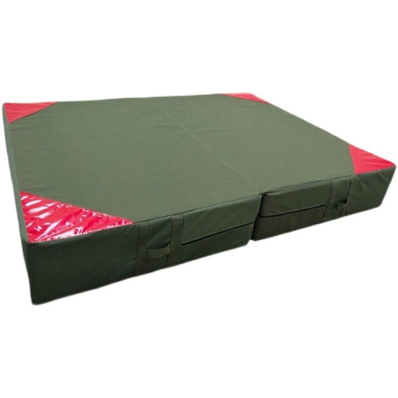 Air-to-sponge mats, gymnasium mats, stand up and sit up