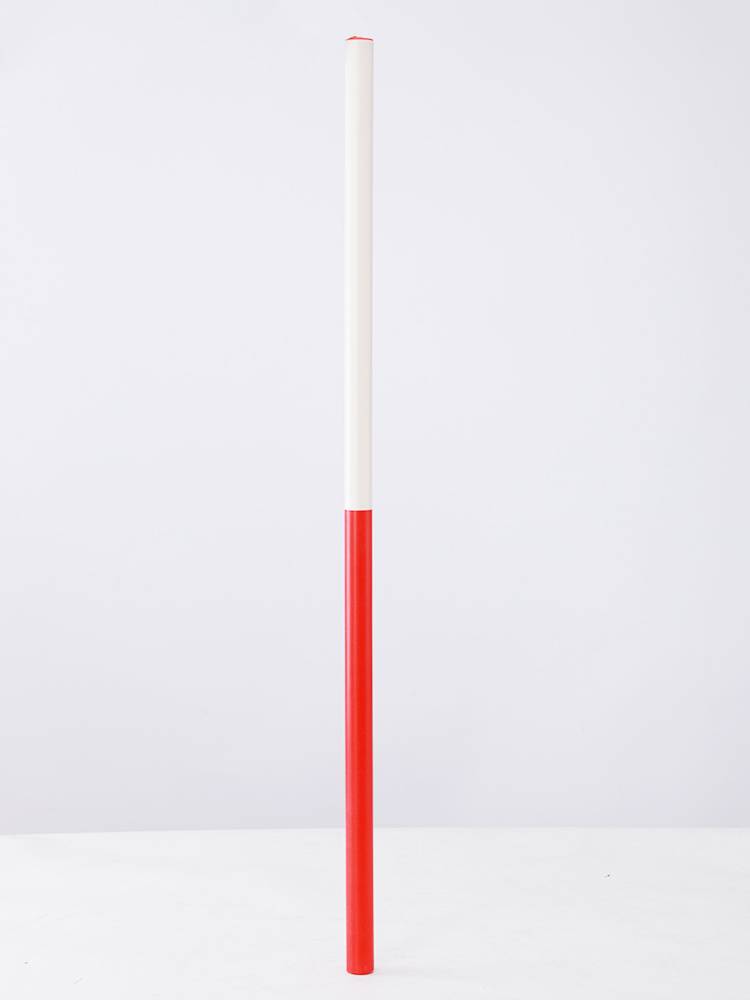 GYMNASIUM BATS, RED AND WHITE STUDENTS TRAINED 90 CENTIMETERS OF ABS GYMNASTS, PLASTIC RODS