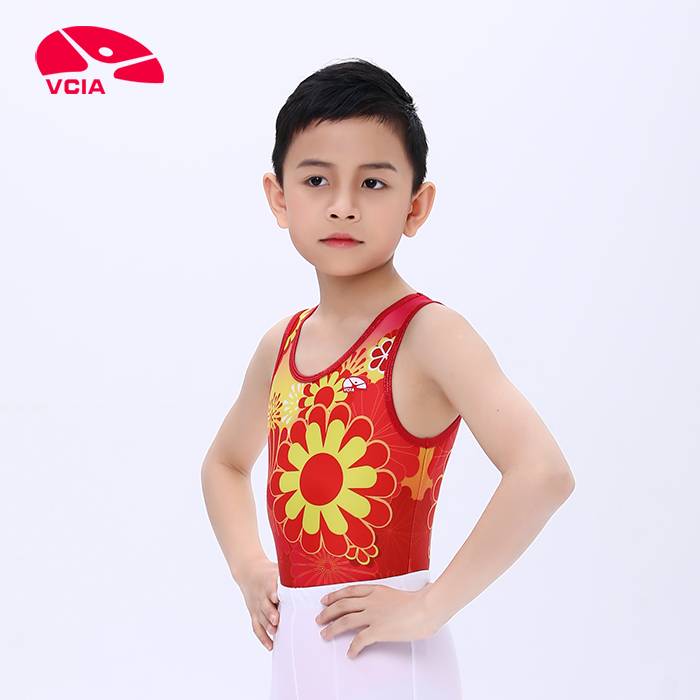 LEVIKA VCIA CHILDREN'S HAPPY GYMNASIUM DANCING DANCING DRESS, BOYS AND YOUNG CHILDREN'S GYMNASIUM BLANC 22KV028B