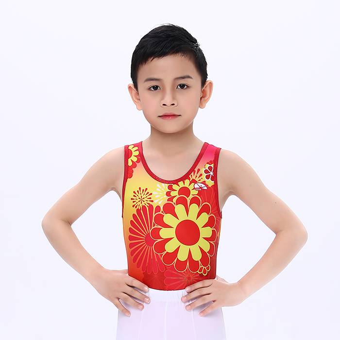 LEVIKA VCIA CHILDREN'S HAPPY GYMNASIUM DANCING DANCING DRESS, BOYS AND YOUNG CHILDREN'S GYMNASIUM BLANC 22KV028B