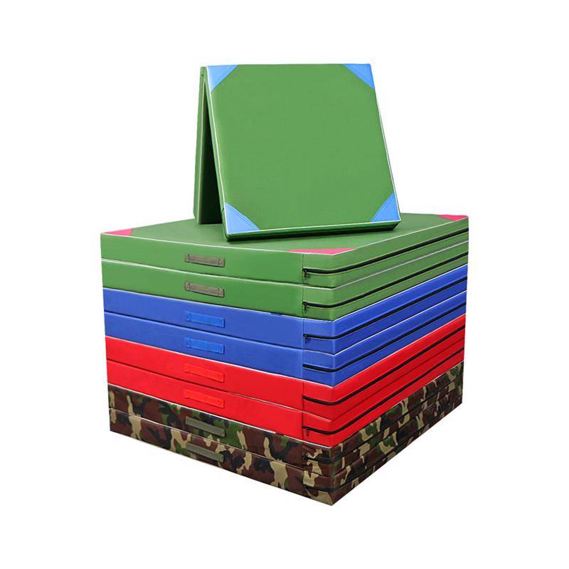Gymnastic pad taekwondo cushion dance dance sailing pad jumping high sponge lying up lying to sit -folding gymnastics pad