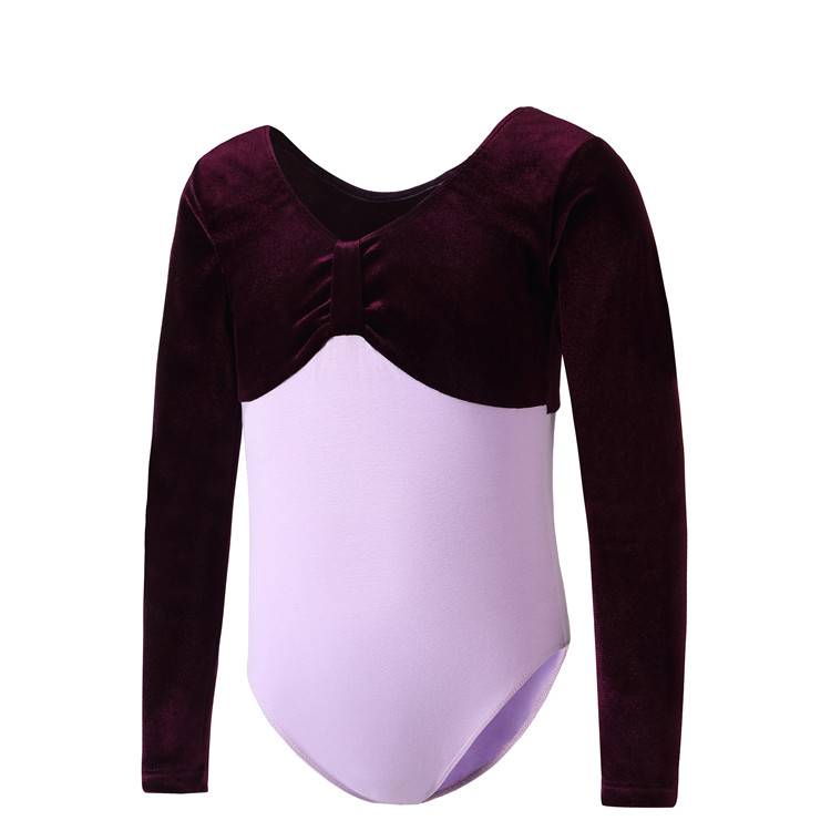 Children's dance dress girls, long-sleeved autumn and winter ballet, one-size Chinese choreography