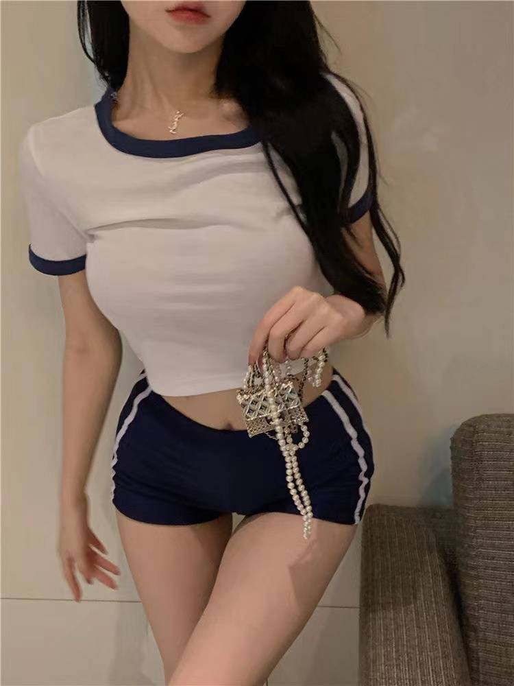 the japanese gymnasium dress, the t-shirts, the t-shirts