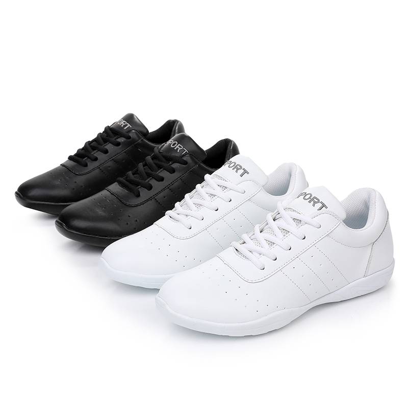 Playin' gymnasium shoes, white gymnasium shoes
