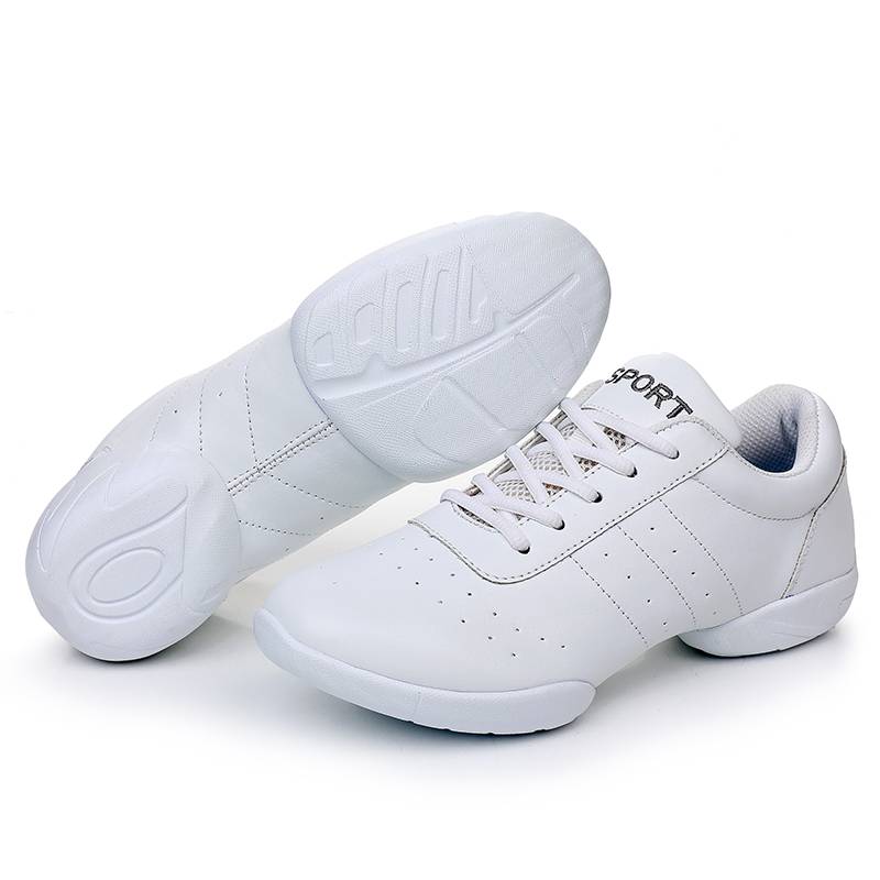 Playin' gymnasium shoes, white gymnasium shoes