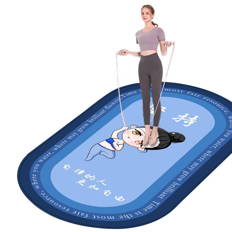 Thickened sound insulation professional yoga pad girls shaping special gymnastics cushion household fitness pad anti -slip yoga mat