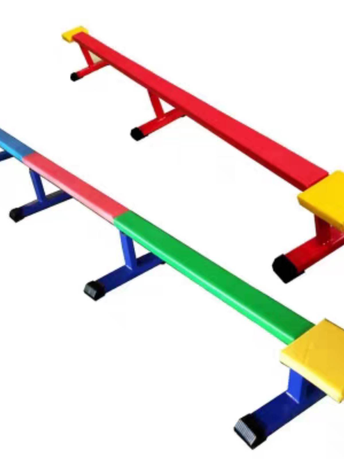 The gymnasium training test balance, the children's fitness and sensory training equipment, the wooden log bridge