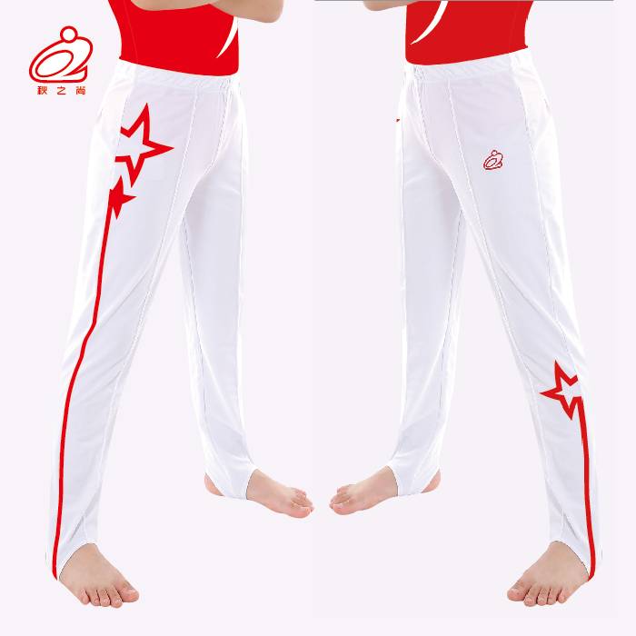 Autumn Sang, adult children's long pants, gymnastics, training pants, body pants, racing suits, footpants, men