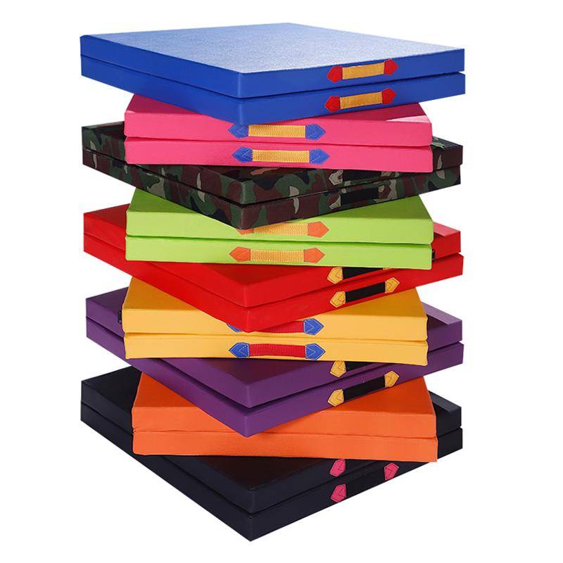 Separate cushion Students Special Gymnastics Pad Student Gymnastics Pad Silent Folding Sponge Cushion Dance Cushion Children's Putting Put in Children